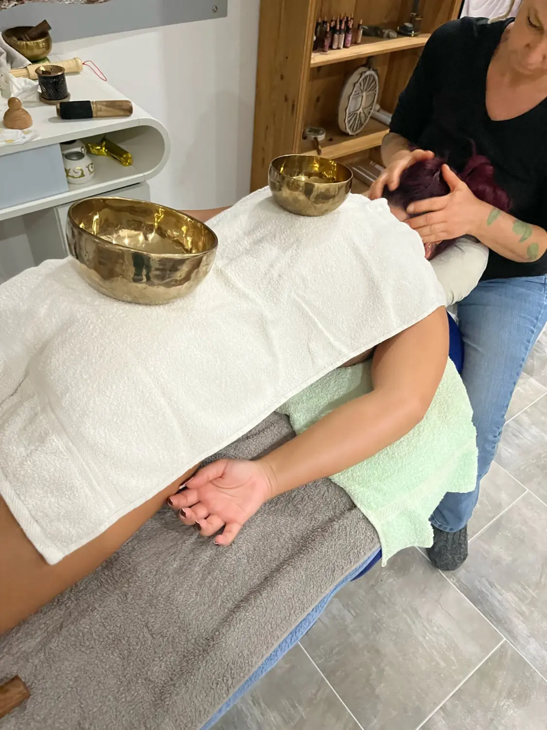 Klangschalentherapie von Sandra Mastrantonio
